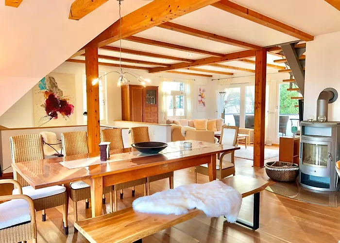 Familienferienhaus Ruegenbrise - Gemeinsames Urlauben Mit Steg Auf Ruegen *