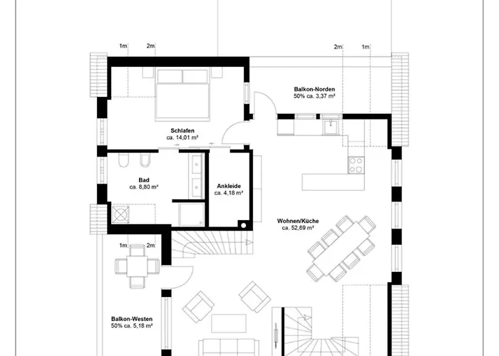 Hébergement de vacances Familienferienhaus Ruegenbrise - Gemeinsames Urlauben Mit Steg Auf Ruegen *